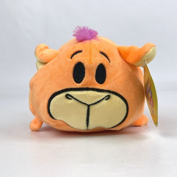 Basic Fun Bun Bun Orange Cow Bull Plush 7" Plush Stuffed Animal New with Tags - Picture 1 of 7